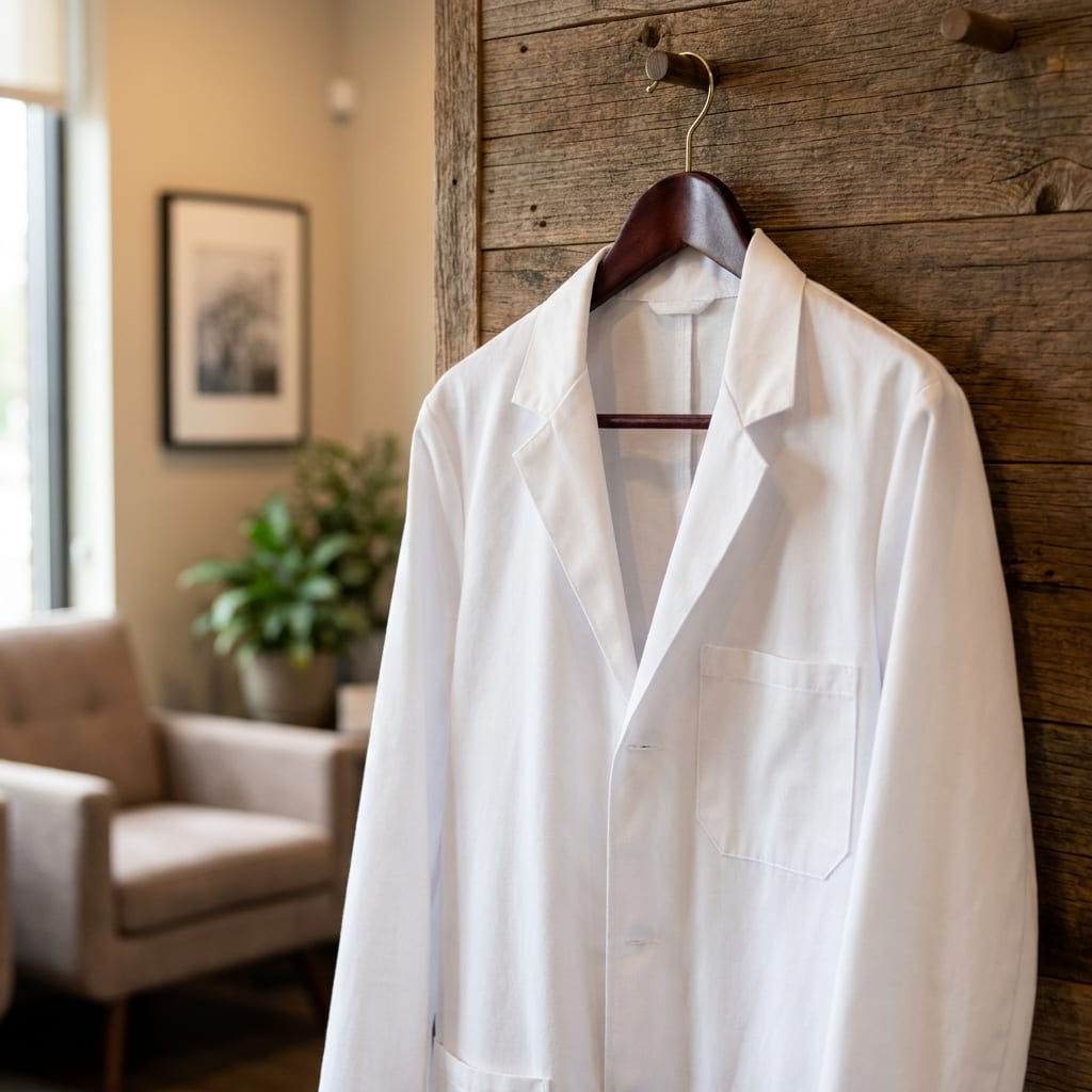 Who Has Wholesale Full-Length Lab Jackets That Fits a Dental Office?